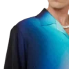 Gradient Silk Short Sleeve Shirt Gradient Silk Short Sleeve Shirt