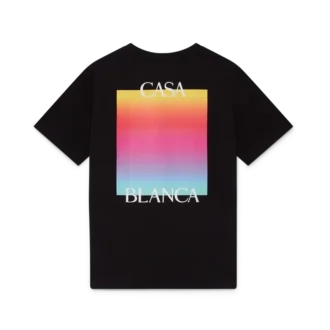 Gradient Square Logo Short Sleeve T-Shirt