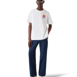 Gradient Square Logo Short Sleeve T-Shirt