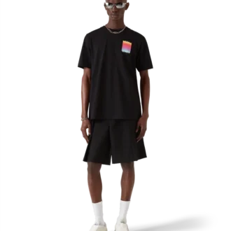 Gradient Square Logo Short Sleeve T-Shirt