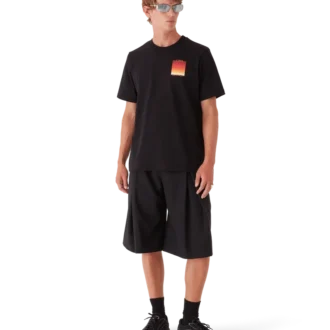 Gradient Square Short Sleeve T-Shirt