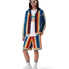 Gradient Stripe Towelling Jacket Gradient Stripe Towelling Jacket