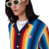 Gradient Stripe Towelling Jacket Gradient Stripe Towelling Jacket