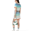 Gradient Wave Crochet Mini Dress Gradient Wave Crochet Mini Dress
