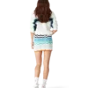 Gradient Wave Crochet Skirt