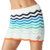 Gradient Wave Crochet Skirt