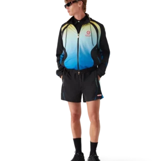 Gradient Windbreaker Jacket