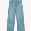 Graffiti Distressed Denim Jeans Graffiti Distressed Denim Jeans