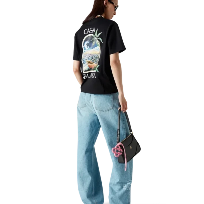 Graffiti Distressed Denim Jeans Graffiti Distressed Denim Jeans