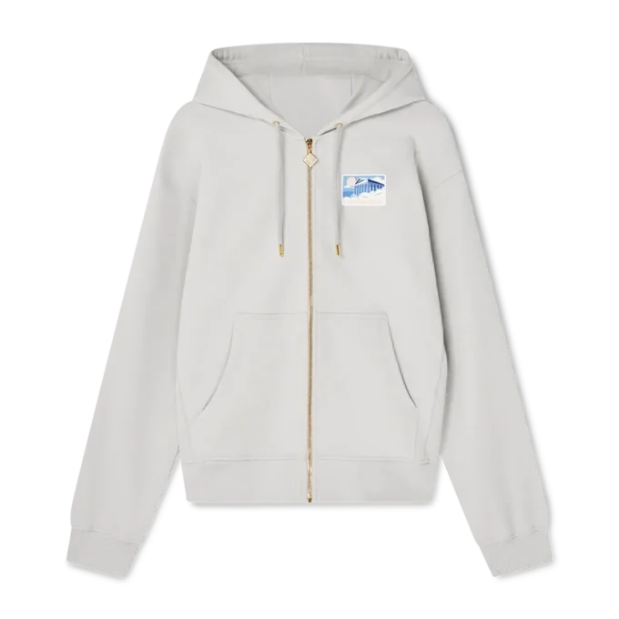 Greek Temple Hooded Sweatshirt Greek Temple Hooded Sweatshirt