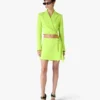 Green Crepe Tailored Jacket