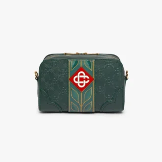 Green Monogram Crossbody Bag