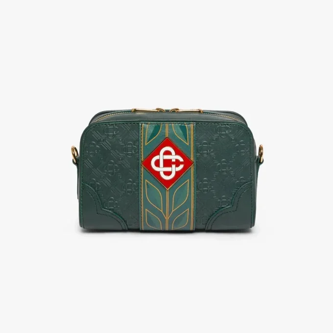 Green Monogram Crossbody Bag Green Monogram Crossbody Bag