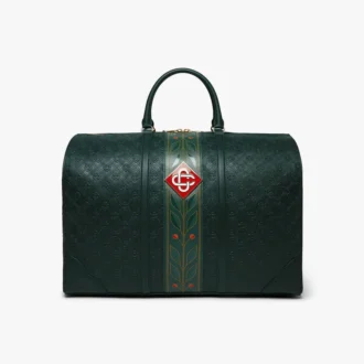 Green Monogram Weekender Bag