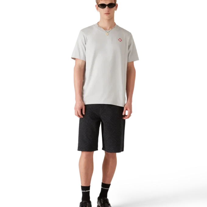 Grey Diamond Logo Short Sleeve T-Shirt