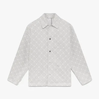 Grey Monogram Workwear Jacket