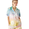 Halftone Logo Cuban Collar Short Sleeve Shirt Halftone Logo Cuban Collar Short Sleeve Shirt