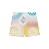 Halftone Logo Silk Shorts