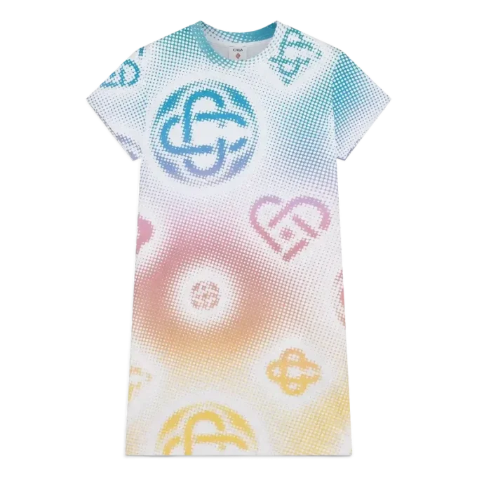 Halftone Logo T-Shirt Dress Halftone Logo T-Shirt Dress