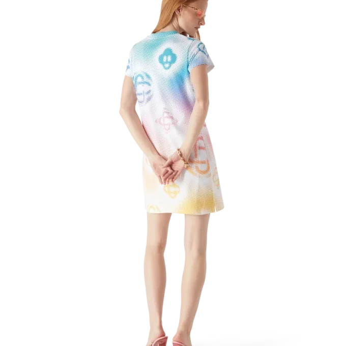 Halftone Logo T-Shirt Dress Halftone Logo T-Shirt Dress