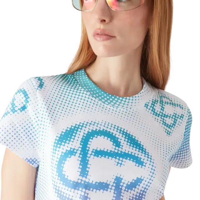 Halftone Logo T-Shirt Dress Halftone Logo T-Shirt Dress