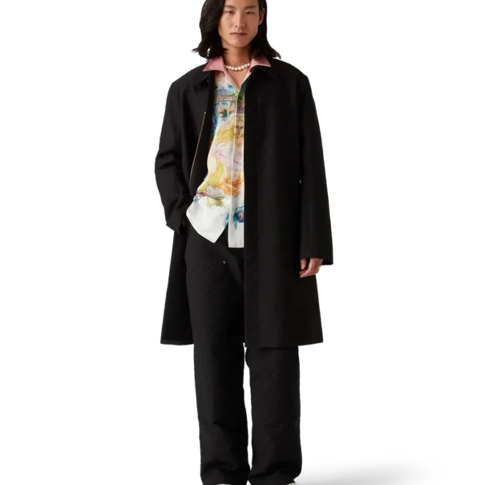 Jacquard Car Coat Jacquard Car Coat