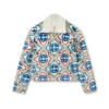Jacquard Faux Fur Jacket Jacquard Faux Fur Jacket