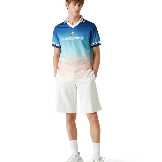 Jacquard Gradient Football Shirt Jacquard Gradient Football Shirt