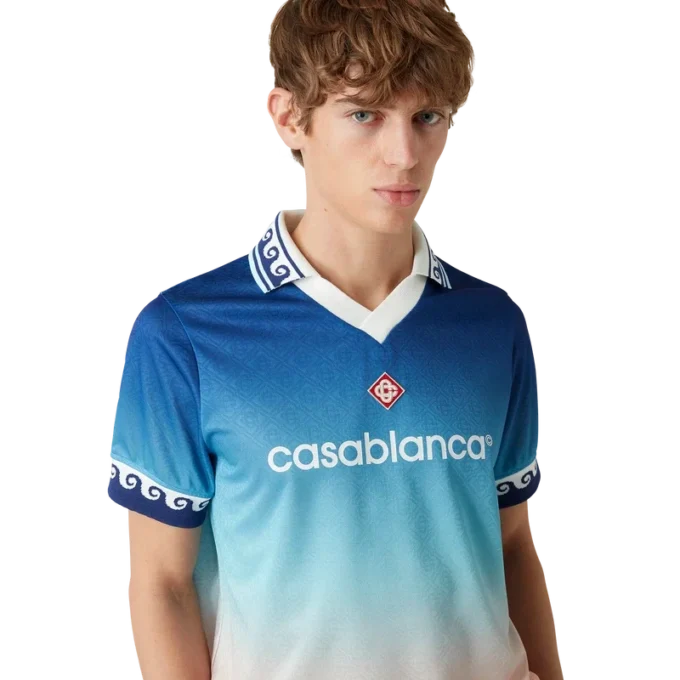 Jacquard Gradient Football Shirt Jacquard Gradient Football Shirt