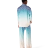 Jacquard Gradient Silk Shirt Jacquard Gradient Silk Shirt