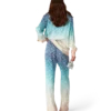 Jacquard Gradient Silk Trousers Jacquard Gradient Silk Trousers