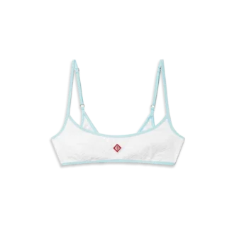 Jacquard Monogram Bikini Top