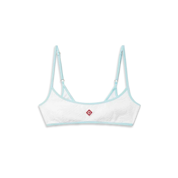 Jacquard Monogram Bikini Top Jacquard Monogram Bikini Top