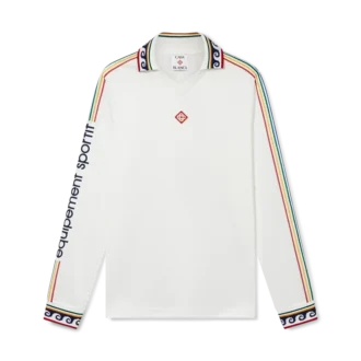 Jacquard Monogram Football Long Sleeve Shirt