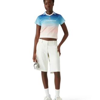 Jacquard Monogram Football Shirt