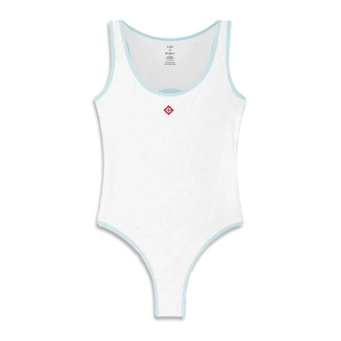 Jacquard Monogram Swimsuit Jacquard Monogram Swimsuit