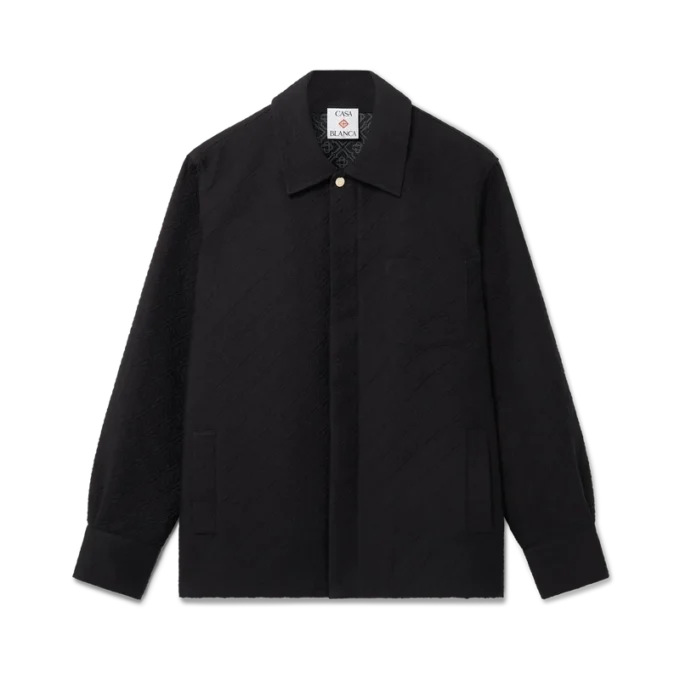 Jacquard Shacket