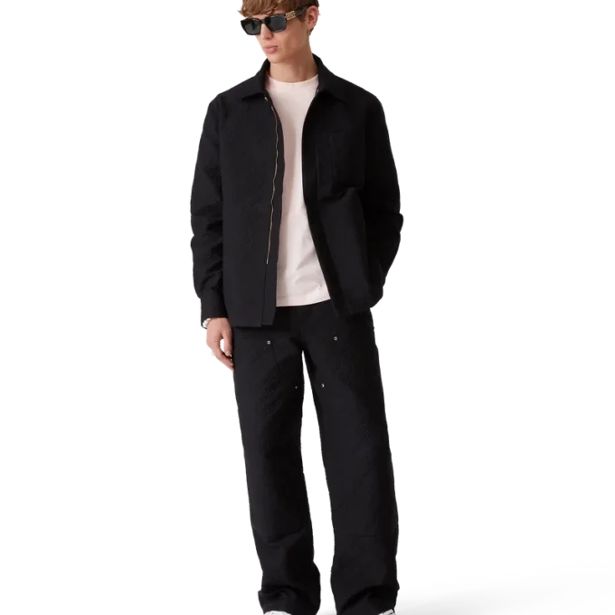 Jacquard Shacket
