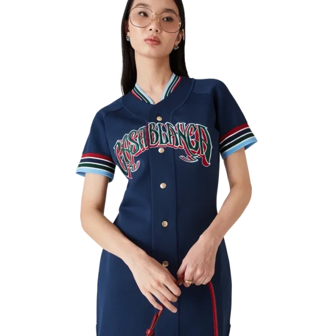 Knit Baseball Dress Knit Baseball Dress