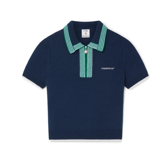 Knit Tennis Polo Shirt Knit Tennis Polo Shirt