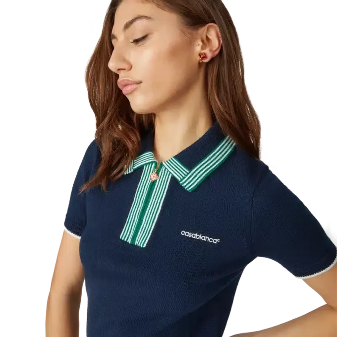 Knit Tennis Polo Shirt Knit Tennis Polo Shirt