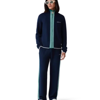 Knit Tennis Track Jacket