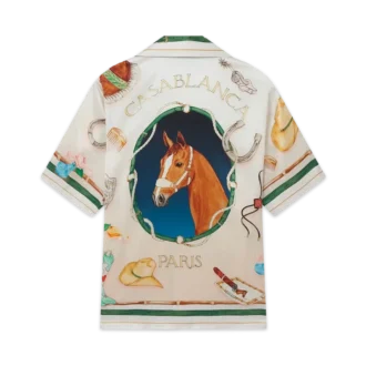 L’ecurie Blanche Silk Shirt