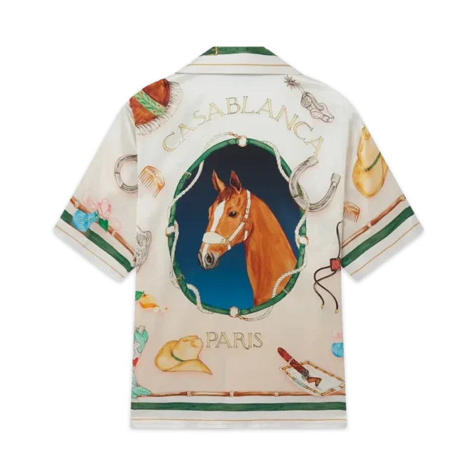 L’ecurie Blanche Silk Shirt L’ecurie Blanche Silk Shirt