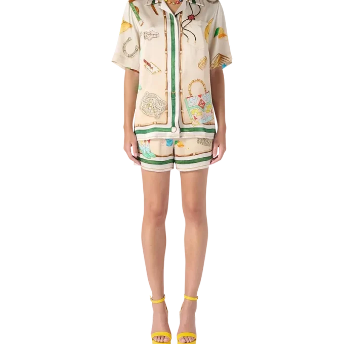 L’ecurie Blanche Silk Shirt L’ecurie Blanche Silk Shirt