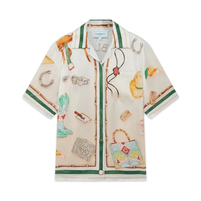 L’ecurie Blanche Silk Shirt L’ecurie Blanche Silk Shirt