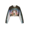 La Pramonition Cashmere Blend Cropped Jumper La Pramonition Cashmere Blend Cropped Jumper