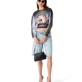La Pramonition Cashmere Blend Cropped Jumper