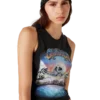 La Pramonition Cropped Tank Top La Pramonition Cropped Tank Top