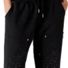 La Pramonition Crystal Embellished Sweatpants La Pramonition Crystal Embellished Sweatpants